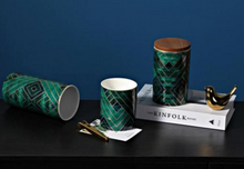 Load image into Gallery viewer, &quot;Arna Lisa&quot; Royal Collection - Luxury 3 Piece Storage - Green/Blue/Gold
