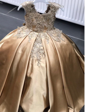 Load image into Gallery viewer, &quot;Arna&quot; Royal Gown Collection - Flower Girl/Formal/Party/Wedding -  Made to Measure - Large range of Colours
