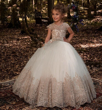 Load image into Gallery viewer, &quot;Arna&quot; Royal Gown Collection - Girl/Formal/Wedding -  Made to Measure - Large range of Colours
