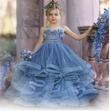 Load image into Gallery viewer, &quot;Arna&quot; Royal Gown Collection - Flower Girl/Formal/Wedding/Pageant -  Made to Measure - Large range of Colours
