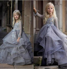 Load image into Gallery viewer, &quot;Arna&quot; Royal Gown Collection - Flower Girl/Formal/Wedding/Pageant -  Made to Measure - Large range of Colours
