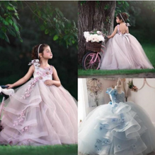Load image into Gallery viewer, &quot;Arna&quot; Royal Gown Collection - Flower Girl/Formal/Wedding/Pageant -  Made to Measure - Large range of Colours

