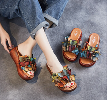 Load image into Gallery viewer, &quot;Arna&quot; Collection Shoes - Handcrafted Original Leathers - Women Slippers
