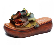 Load image into Gallery viewer, &quot;Arna&quot; Collection Shoes - Handcrafted Original Leathers - Women Slippers
