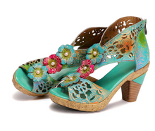 Load image into Gallery viewer, &quot;Arna&quot; Collection Shoes - Handcrafted Original Heels - 2 Styles/Colours

