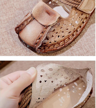 Load image into Gallery viewer, &quot;Arna&quot; Collection Shoes - Handcrafted Original Leathers - Retro Women Sandals Hand-Painted
