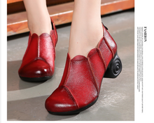 Load image into Gallery viewer, &quot;Arna&quot; Collection Shoes - Handcrafted Original Leathers - Retro Women Pumps
