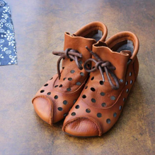 Load image into Gallery viewer, &quot;Arna&quot; Collection Shoes - Handcrafted Originals - Unique Stunning Footwear - Leathers -Ankle Boots for Women Shoes Genuine Leather Shoes
