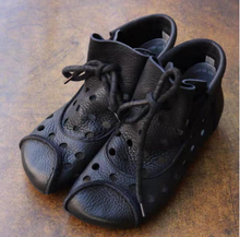 Load image into Gallery viewer, &quot;Arna&quot; Collection Shoes - Handcrafted Originals - Unique Stunning Footwear - Leathers -Ankle Boots for Women Shoes Genuine Leather Shoes
