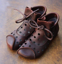 Load image into Gallery viewer, &quot;Arna&quot; Collection Shoes - Handcrafted Originals - Unique Stunning Footwear - Leathers -Ankle Boots for Women Shoes Genuine Leather Shoes
