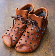 Load image into Gallery viewer, &quot;Arna&quot; Collection Shoes - Handcrafted Originals - Unique Stunning Footwear - Leathers -Ankle Boots for Women Shoes Genuine Leather Shoes
