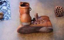 Load image into Gallery viewer, &quot;Arna&quot; Collection Shoes - Handcrafted Originals - Unique Stunning Footwear - Leathers -Ankle Boots for Women Shoes Genuine Leather Shoes
