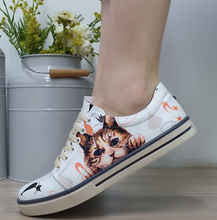 Load image into Gallery viewer, Digital Print Colourful Patterned Women&#39;s Sports Shoes
