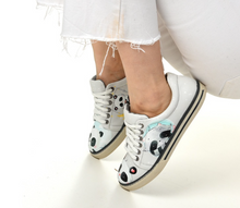 Load image into Gallery viewer, Digital Print Colourful Patterned Women&#39;s Sports Shoes
