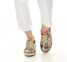 Load image into Gallery viewer, Digital Print Colourful Patterned Women&#39;s Sports Shoes - Many Styles &amp; Colours
