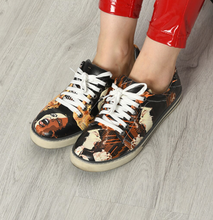 Load image into Gallery viewer, Digital Print Colourful Patterned Women&#39;s Sports Shoes
