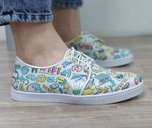 Load image into Gallery viewer, Digital Print Colourful Patterned Women&#39;s Sports Shoes - Many Styles &amp; Colours
