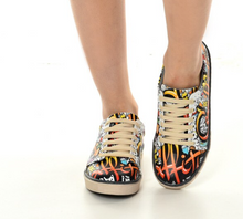 Load image into Gallery viewer, Digital Print Colourful Patterned Women&#39;s Sports Shoes - Many Colours &amp; Styles
