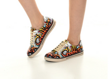 Load image into Gallery viewer, Digital Print Colourful Patterned Women&#39;s Sports Shoes - Many Colours &amp; Styles
