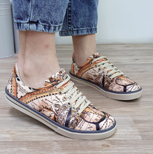 Load image into Gallery viewer, Digital Print Colourful Patterned Women&#39;s Sports Shoes - Many Colours &amp; Styles
