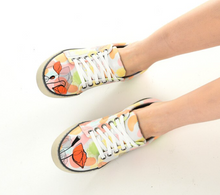 Load image into Gallery viewer, Digital Print Colourful Patterned Women&#39;s Sports Shoes Classic Shoes
