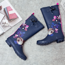Load image into Gallery viewer, Designer Luxury Rain Boot/Gumboot - Non-Slip, Waterproof,
