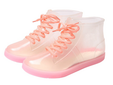 Load image into Gallery viewer, Modern - Short Martin Rain Boots Non-Slip Rain Shoes Rubber Transparent
