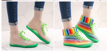 Load image into Gallery viewer, Modern - Short Martin Rain Boots Non-Slip Rain Shoes Rubber Transparent
