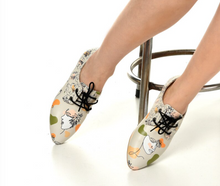 Load image into Gallery viewer, Cats Pattern Daily Print Women Leather Shoes - Many Styles &amp; Colours

