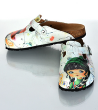 Load image into Gallery viewer, Digital Edition Printed Sabo Slippers Casual Sandals Soft Soled
