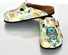 Load image into Gallery viewer, Digital Edition Printed Sabo Slippers Casual Sandals Soft Soled
