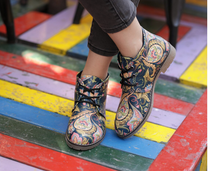 Load image into Gallery viewer, Ankle Boots - Digital Edition Printed Pattern Special Design Women Short Boots Ankle Boot
