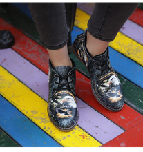 Load image into Gallery viewer, Ankle Boots - Digital Edition Printed Pattern Special Design Women Short Boots Ankle Boot
