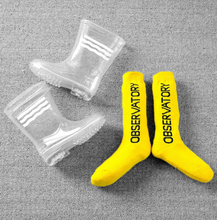 Load image into Gallery viewer, Children&#39;s Clear Waterproof PVC Soft Rubber Rain Boots - Unisex
