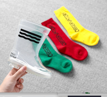 Load image into Gallery viewer, Children&#39;s Clear Waterproof PVC Soft Rubber Rain Boots - Unisex
