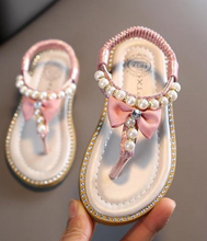 Load image into Gallery viewer, Girls Sandal - Special Occassion - New Summer Sandals Children Pearl Beading
