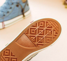 Load image into Gallery viewer, Boys Girls Sport Shoes Breathable Denim Sneakers Canvas Boots
