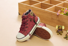 Load image into Gallery viewer, Boys Girls Sport Shoes Breathable Denim Sneakers Canvas Boots
