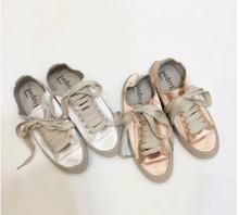 Load image into Gallery viewer, Luxury - Satin Ribbon Ballet Flats Women Espadrilles Casual Silk Fringe
