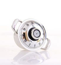 Load image into Gallery viewer, 60 Minutes Kitchen Timer Stainless Steel Timer Clock Kitchen Gadget Manual Mechanical Clockwork Cooking Alarm Reminder
