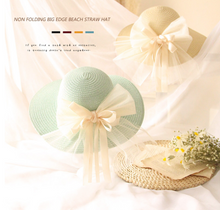 Load image into Gallery viewer, &quot;Arna&quot; Collection - Girls Hats - Many Sizes and Colours (2-6 years) Straw with Bow
