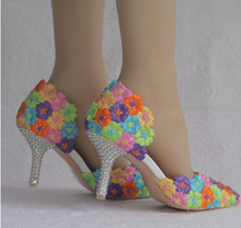 Load image into Gallery viewer, Limited Edition - Luxury Lace Shoe Set - Many Styles/Colours &amp; Sizes (Shoe + Clutch) Wedding
