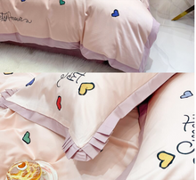 Load image into Gallery viewer, &quot;Arna&#39;s&quot; Collection - 7 Piece Luxury Duvet Set - Queen/King. -  Jennie
