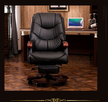 Load image into Gallery viewer, &quot;Arna Royal Victorian Collection&quot; Luxury Plus Furniture - Office Leather Reclining Business Chair CEO

