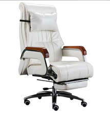 Load image into Gallery viewer, &quot;Arna Royal Victorian Collection&quot; Luxury Plus Furniture - Office Leather Reclining Business Chair CEO
