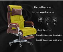 Load image into Gallery viewer, &quot;Arna Royal Victorian Collection&quot; Luxury Plus Furniture - Office Leather Reclining Business Chair CEO
