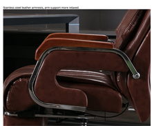 Load image into Gallery viewer, &quot;Arna Royal Victorian Collection&quot; Luxury Plus Furniture - Office Leather Reclining Business Chair CEO
