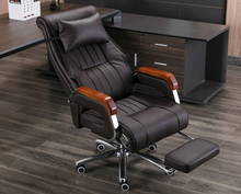 Load image into Gallery viewer, &quot;Arna Royal Victorian Collection&quot; Luxury Plus Furniture - Office Leather Reclining Business Chair CEO
