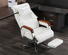 Load image into Gallery viewer, &quot;Arna Royal Victorian Collection&quot; Luxury Plus Furniture - Office Leather Reclining Business Chair CEO
