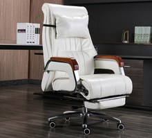 Load image into Gallery viewer, &quot;Arna Royal Victorian Collection&quot; Luxury Plus Furniture - Office Leather Reclining Business Chair CEO
